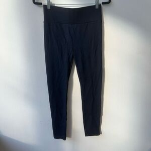 Lou & Grey For Loft Womens Trouser High Rise Seamless Legging Navy Size Small NW